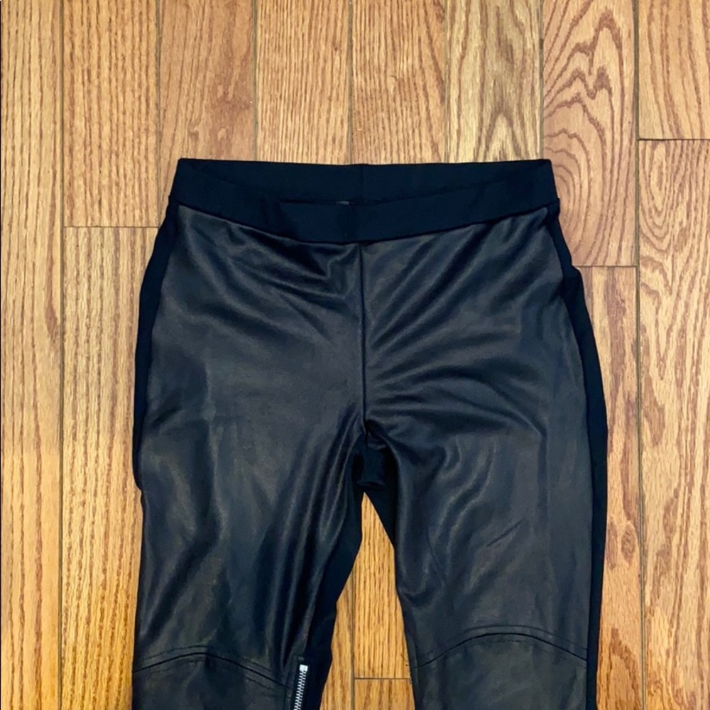 Bebe faux leather leggings - Picture 3 of 6